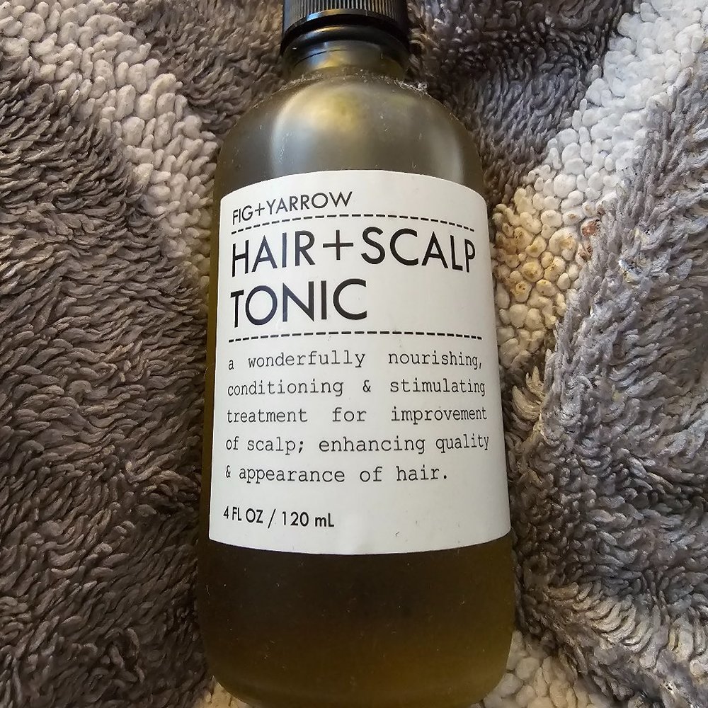 FIG & YARROW - HAIR & SCALP TONIC - USED ONCE.  NO BOX.